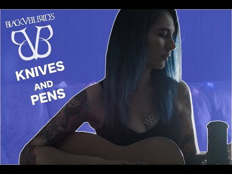 Black Veil Brides - Knives and pens (Acoustic cover by Alisha Hoult)