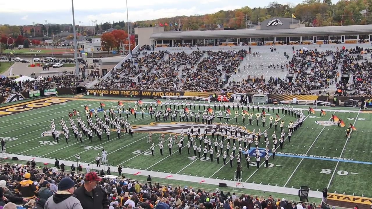 Halftime Show WMU Broncos Marching Band (BMB); WMU vs CMU November 1, 2025