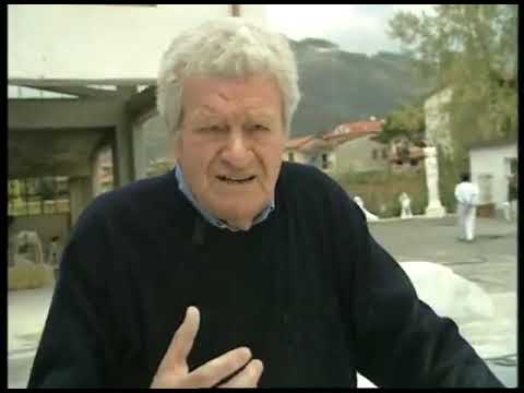 Piero Angela a Superquark, Pietro Cascella come Michelangelo Buonarroti