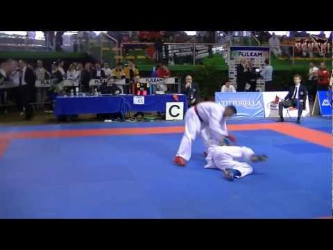 Salvatore Serino vs Alessandro Costantino - 65 kg - Campionati Italiani Kumite Ostia 2012