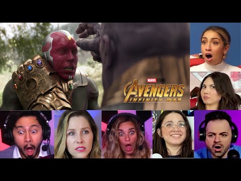 Reactors Reaction to the Thanos Kills Vision  | Avengers: Infinity War (2018)