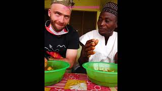 🇬🇭 What is Fufu? Fufu with Peanut Soup in Ghana