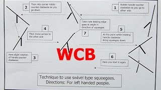 preview picture of video 'WINDOW CLEANING TECHNIQUES SQUEEGEE DIRECTIONAL CHART'