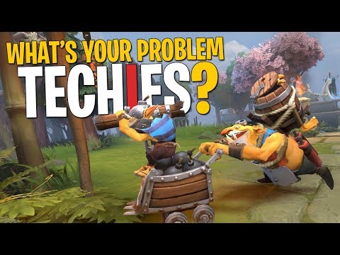 What's Your Problem Techies? - DotA 2 Funny Moments