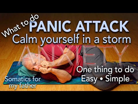 ATTACCO DI PANICO, Trova la calma nella tempesta | Somatica per mio padre | Abbassa l'ANSIA