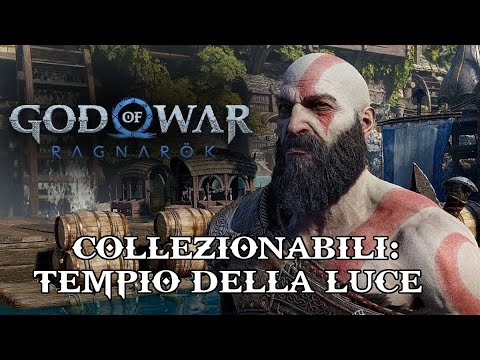 TUTTI I COLLEZIONABILI "TEMPIO DELLA LUCE" - GOD OF WAR RAGNAROK