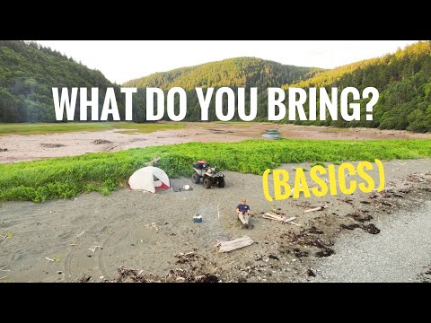 The Basic Gear I bring on an Overnighter Camping Trip