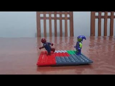 spidey vs the goblin IN LEGO!