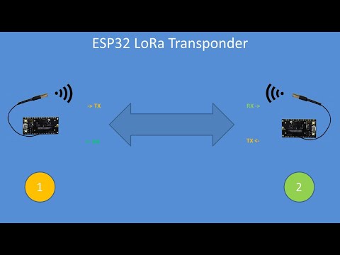 Tech Note 146 - ESP32 LoRa Transponder example