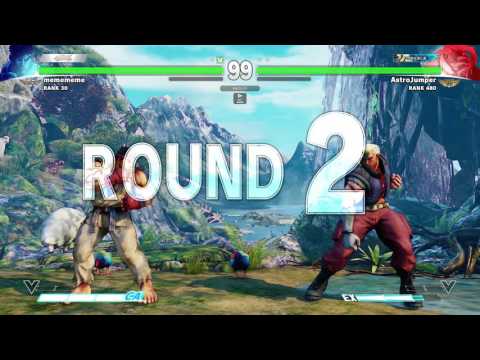 【STREET FIGHTER 5/V 1080p】Daigo Umehara(RYU) VS AstroJumper(NASH)