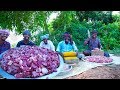 MUTTON DRY FRY Varattu Kari Chettinad Fried Mutton Recipe Traditional Cooking In Village