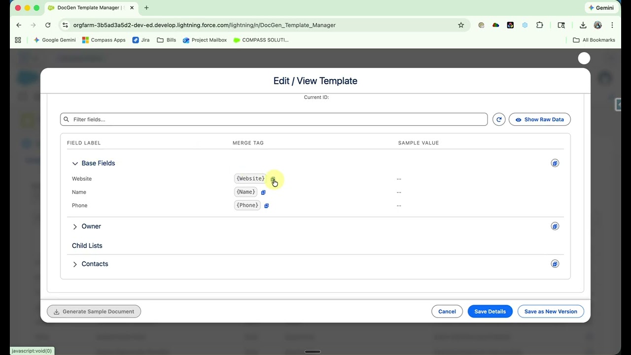 Salesforce DocGen - Free Document Generation Tool