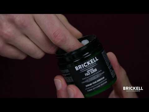 Brickell Men's Products - Renewing Face Scrub for Men Tutorial