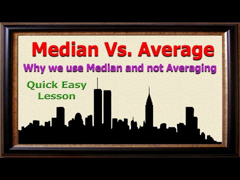 Median Vs. Average, Why and How