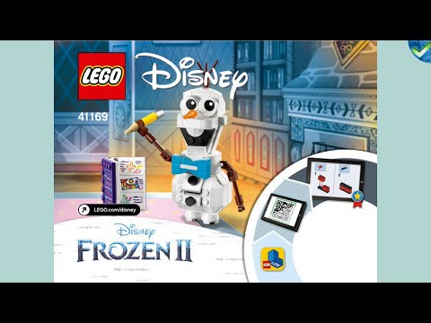 41169 Olaf LEGO® Disney Bauanleitung aus dem Brickmanuals Anleitungs Archiv