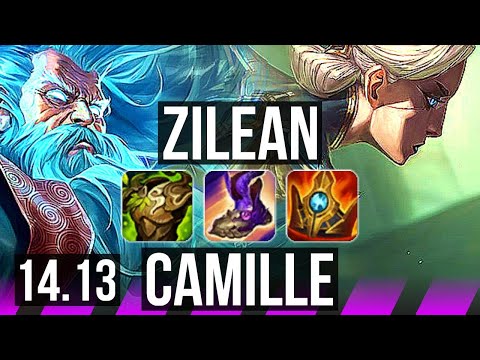 ZILEAN & Varus vs CAMILLE & Tristana (SUP) | Rank 4 Zilean, 3/4/24 | VN Grandmaster | 14.13