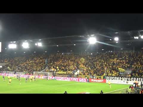 KIBICE GKS KATOWICE NA MECZU Z LEGIĄ WARSZAWA #GKSKATOWICE