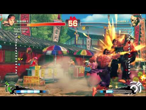 scrubydan [Sagat] vs Ryukichikun [Ryu] SSF4 Japanese Online Ranked Matches - TRUE-HD