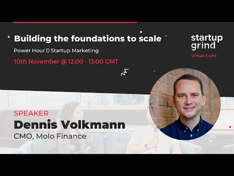 Marketing Power Hour with Dennis Volkmann, CMO at Molo Finance