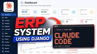 Build a Django ERP System with Claude Code CLI (Step-by-Step)