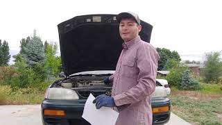 How to Replace the Motor & Trans Mounts 1992 - 1997 Toyota Camry LE