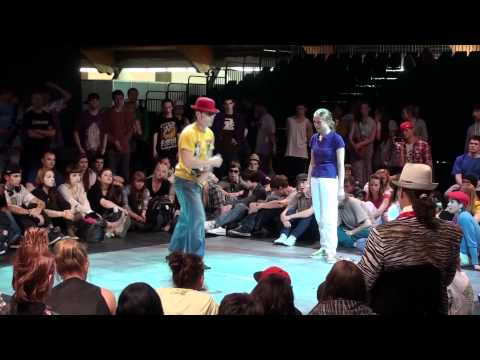 Akira vs Lea / Locking 1/2 / RIGA CHALLENGE 2011 / SDK.EUROPE Pre-selection