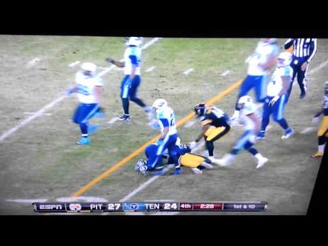 La'Veon Bell jukes Michael Griffin (11-17-14)