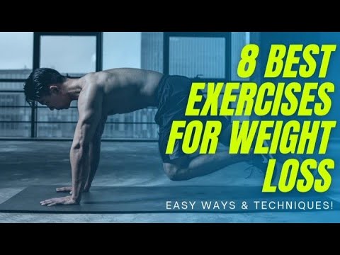 8 Best Exercises for weight loss || Health || Fitness.