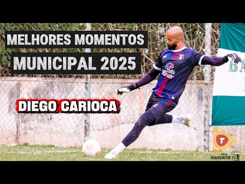 MELHORES DEFESAS - DIEGO CARIOCA - MUNICIPAL BOM JARDIM 2025