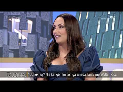 Eneda Tarifa flet per kengen ritmike me Walter Ricci-n