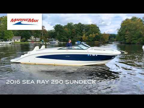 2016 Sea Ray 290 Sundeck Special K Video
