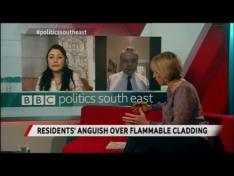 Cladding Crisis - The Landmark in Bexhill - Sunday Politics South East - BBC One - 7/2/21