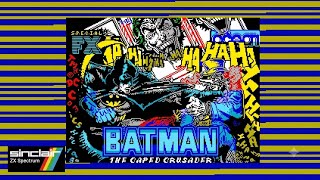 One Of THE BEST ZX Spectrum Loading Screens - Batman: The Caped Crusader