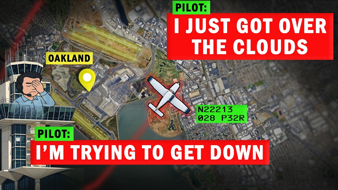 Disoriented Pilot at Oakland | Ended Up Copying the Number