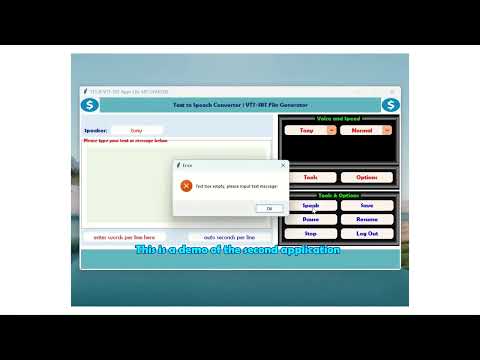 Demo: Text to Speech with WEBVTT and SRT developed in Python (Tutorial to follow) #python