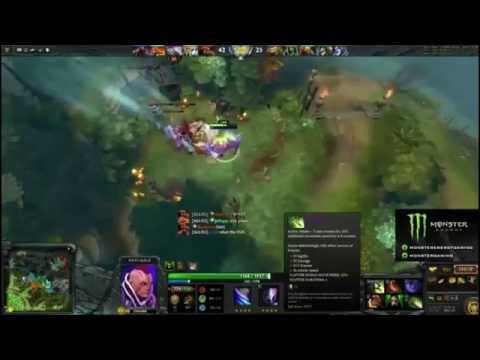 Arteezy mother of combo: EB + Mana void = 0 dame