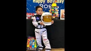 Birthday Party Ideas for Boys  (Blast Off to Ross 4th Birthday)