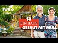 Upcycling house construction: inventor couple rescues broken half-timbered house | SWR Room Tour