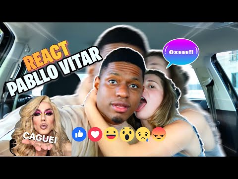🇧🇷🇵🇹 GRINGA REAGINDO A PABLLO VITTAR (DRAG QUEEN) 🤣😭