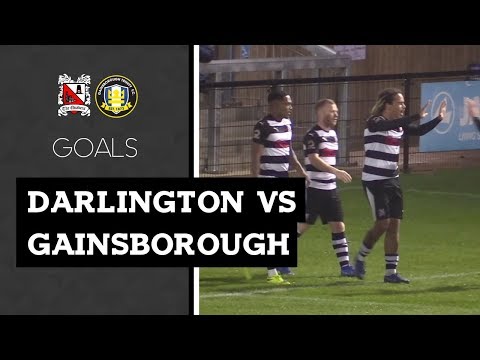 Goals: Darlington v Gainsborough Trinity