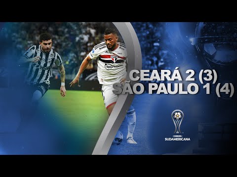 CEARÁ 2 (3) x (4) 1 SÃO PAULO | MELHORES MOMENTOS | CONMEBOL SUDAMERICANA 2022