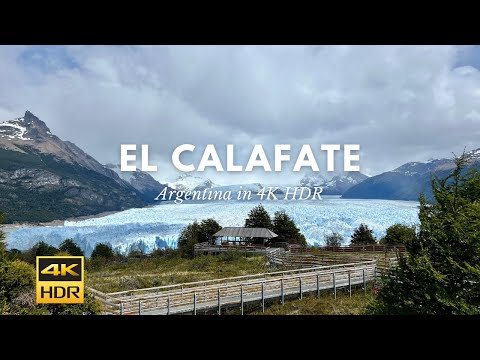 El Calafate, Perito Moreno Glacier, Patagonia Argentina in 4K HDR