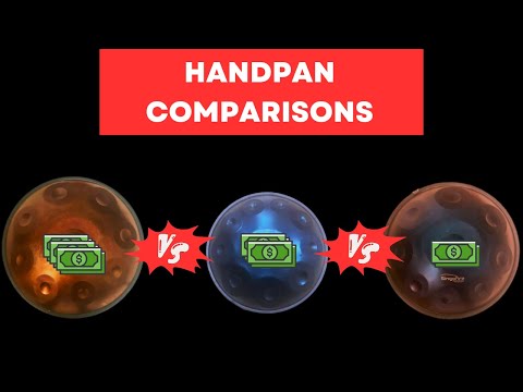 3 Handpan Comparisons 🛸 Expensive 💰 Cheap 💵 Cheapest 🪙