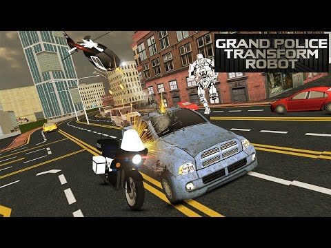 Police Transform Robot Hero Video