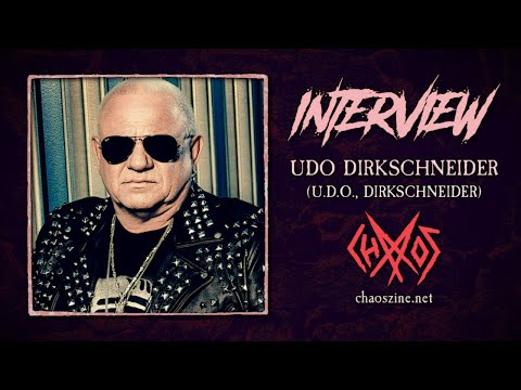 Interview with Udo Dirkschneider about his past with Accept, Lemmy and U.D.O.'s future plans