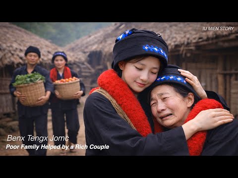 A Poor Family at the Edge of Hunger — Until a Rich Couple Knocked on Their Door Iu Mien Story