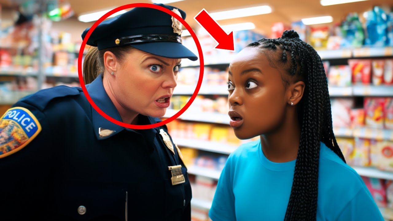 Police Officer Accuses Innocent BLACK GIRL of Stealing. But Is SHOCKED When Her Father Shows Up!