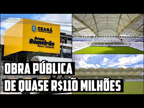 ARENA ROMEIRÃO, OBRA de quase R$110 MILHÕES recebeu 16 JOGOS em 2022! Veja!