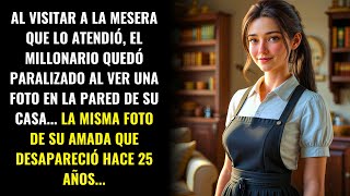 MILLONARIO QUEDÓ PARALIZADO AL VER EN LA CASA DE LA LIMPIADORA LA FOTO DE SU AMADA DESAPARECIDA...