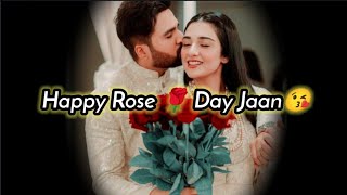 Happy Rose Day My Love 🌹 happy rose day status 2023 ! Rose day status for husband ! Rose day 2023
